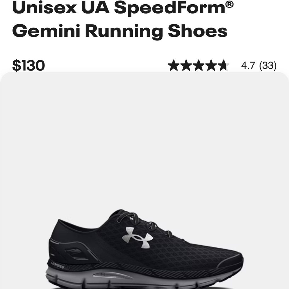 Under armour running shoes